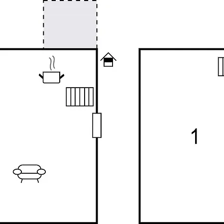 1 Bedroom Beautiful In